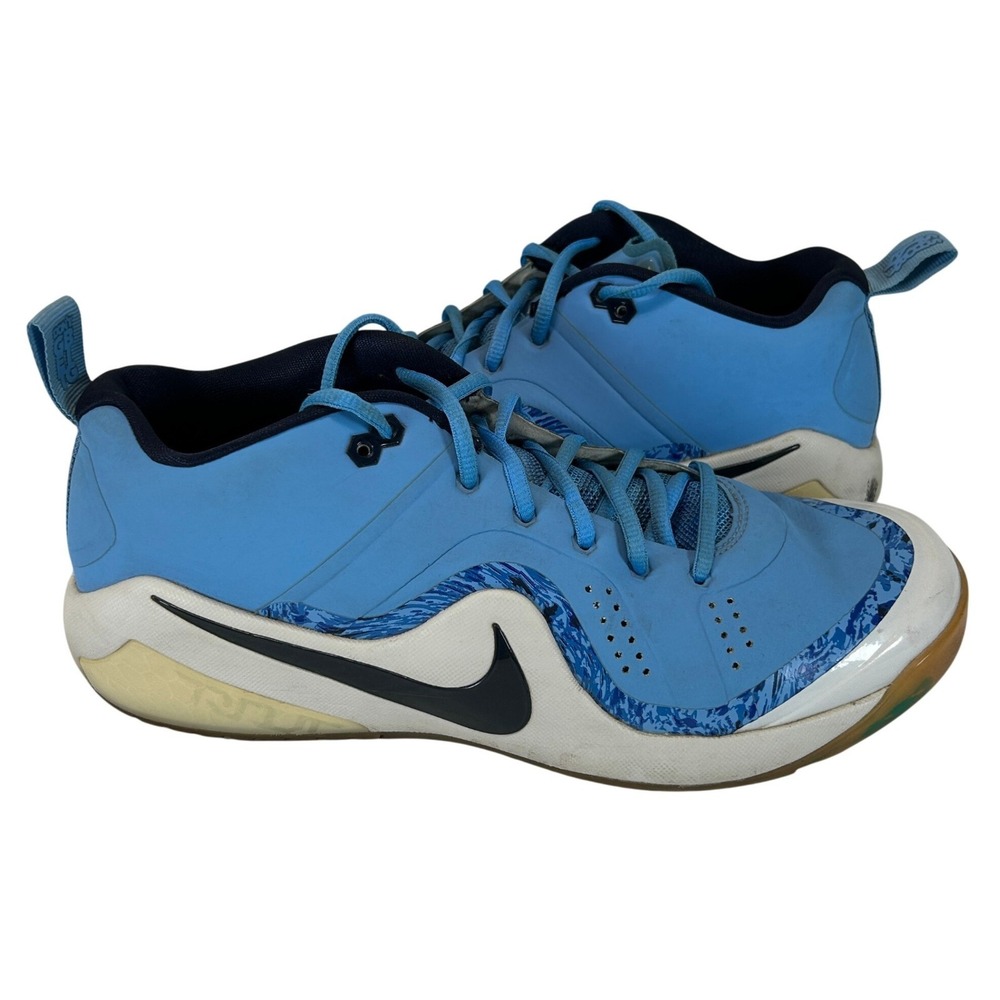 Nike Zoom Trout 4 Turf Baseball Shoes University Blue Black 917839-440 Mens 10 - Picture 1 of 16